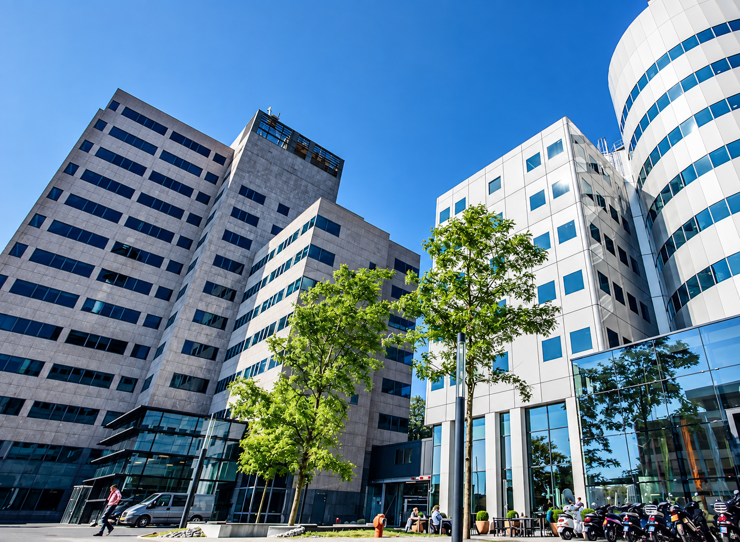 Office buildings in Amsterdam
